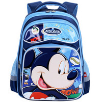 迪士尼（Disney）米妮儿童书包男款小学生书包 可爱卡通小学生双肩背包学生背包 TGMB0030A-兰