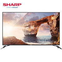 SHARP 夏普 XLED-50MY4200A 50英寸 4K 液晶电视