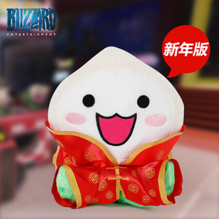 暴雪Blizzard 守望先锋洋葱小鱿新年版毛绒玩具 暴雪周边守望小鱿玩偶cos公仔可发声