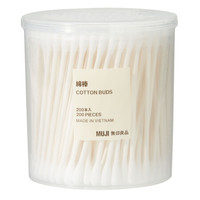 無印良品 MUJI 無印良品 棉棒_200支装 白色