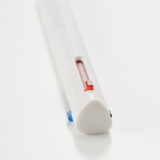 无印良品 MUJI 3色三角圆珠笔 学生文具 油性 黑·蓝·红 0.7mm