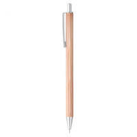 無印良品 MUJI 無印良品  木轴六角圆珠笔0.5mm 学生文具 原色