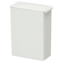 無印良品 MUJI(無印良品 ) 聚丙烯_垃圾箱 方型 迷你 浅灰色