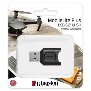 金士顿（Kingston） 多功能读卡器 UHS-II microSD Reader (MLPM)