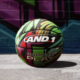 商品and1 7号街头花球篮球青少年儿童篮球小学生室外成人耐磨正品蓝球