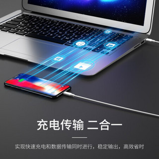 维肯 数据线充电线适用苹果手机iPhone6s/7Plus8/xsXRmax/ipad/11pro 【18w】pd快充线