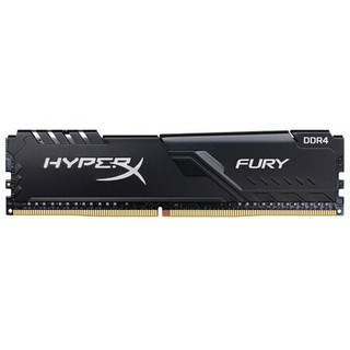 Kingston 金士顿 Fury DDR4 3200MHz 台式机内存 马甲条 黑色 8GB HX432C18FB2/8-SP