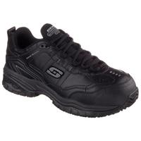 SKECHERS斯凯奇男鞋运动鞋户外防滑耐磨休闲鞋77053 BLACK 7