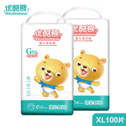 优酷熊 云柔成长裤 XL100片