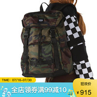 vans范斯男女款双肩包休闲包户外旅行包3942045 Woodland Camo OSFA