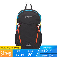 JANSPORT杰斯伯双肩包男包运动户外登山背包JS0A3EPL Black/White os