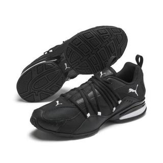 PUMA彪马男鞋跑鞋运动鞋休闲鞋透气系带时尚193468 Puma Black-Puma White 10