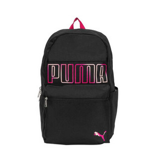 美国直邮 彪马（PUMA） 男女  背包 运动休闲包 学生书包 Evercat 双肩包 黑红拼色