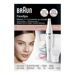 美国直邮 博朗 Braun 多功能美容仪 脸部按摩电动洁面仪 脱毛器 正常清洁刷