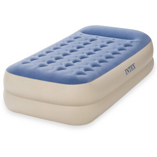 美国直邮 Intex 充气床垫 双18“Dura-Beam标准枕头休息空气床垫