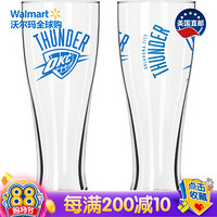 美国直邮 NBA 16oz NBA俄克拉荷马雷霆Gameday风格玻