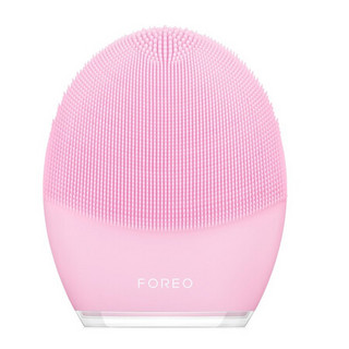 美国直邮 斐珞尔 FOREO 露娜3代洁面仪 充电式 洗脸仪 美容仪 硅胶电动 深层清洁 粉色 中性肌肤