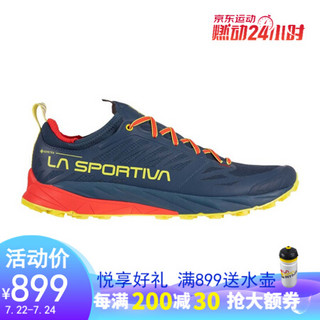 LA SPORTIVA 拉思珀蒂瓦防水透气缓震排汗KAPTIVA低帮男女款越野跑鞋36Y 36Y618311青色/橘色 44