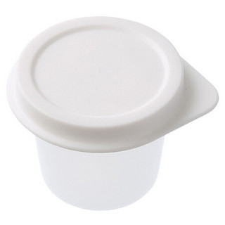 无印良品 MUJI 聚丙烯 小物盒 白色 圆型/约直径42×高33mm