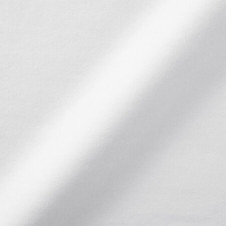 無印良品  無印良品 MUJI 女士高领长袖T恤 W9AB866 米白色 M