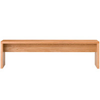 无印良品 MUJI 白橡实木长凳 原色 150×39×41cm