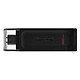 Kingston 金士顿 DT70 USB3.2 Gen1 U盘 黑色 32GB Type-C