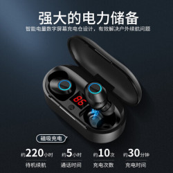 VIKEN 维肯 维肯真无线蓝牙耳机迷你隐形运动入耳式双耳跑步苹果华为oppo荣耀手机vivo小米安卓通用车载 -双耳通话·不卡顿·自动配对