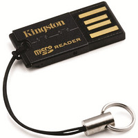 金士顿（Kingston） 迷你读卡器 车载读卡器 TF Micro SD USB 2.0 FCR-MRG2读卡器