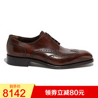 Ferragamo菲拉格慕男鞋皮鞋镂空细节设计柔软小牛皮材质02B314 701563 40