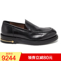 Ferragamo菲拉格慕男鞋皮鞋贴边双层皮革Gancini金属嵌片02C073 722057 39