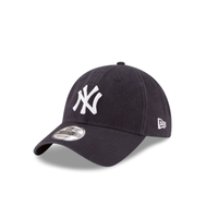 MLB男女同款棒球帽遮阳帽New York Yankees纯棉可调节3075581囤 Navy One Size