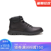CAT卡特男鞋系带中帮短靴马丁靴工装休闲靴42902M Black 7
