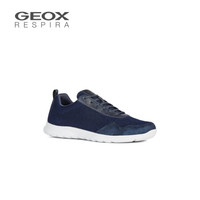 GEOX/健乐士男鞋春夏运动鞋经典休闲网眼鞋舒适透气运动鞋U923EB