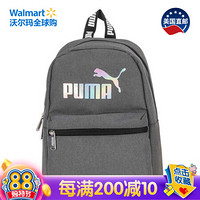 美国直邮  彪马（PUMA）Evercat 迷你双肩包 运动休闲 旅行便捷大容量背包 学生书包 灰色