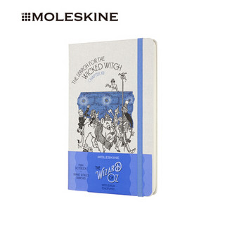 Moleskine 特别版《绿野仙踪》恶女巫 大号纯白笔记本