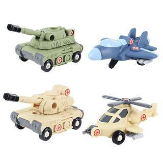 PETTY BD611A 儿童大号坦克飞机拼装玩具 1个装