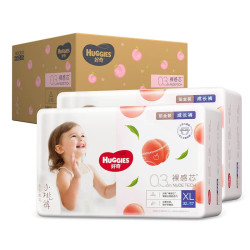 HUGGIES 好奇 铂金装 婴儿成长裤 XL号 64片 *2件