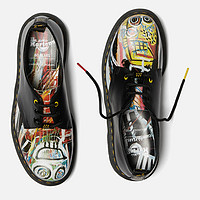 银联专享：Dr. Martens X Basquiat 联名款 1461 3孔 英伦皮鞋