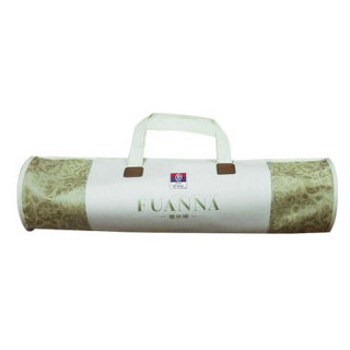 富安娜（FUANNA）家纺床上用品蒙古包蚊帐双人可折叠 双开门蚊帐 1.8米 浅绿