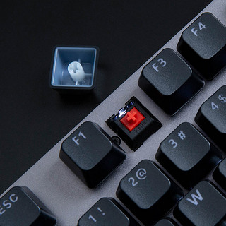 MI 小米 600K 机械键盘 104键 黑色 红轴