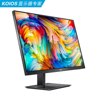 KOIOS 科欧斯 K2719U 27英寸4K HDR 窄边框 IPS升降旋转设计家用显示器