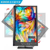 KOIOS 科欧斯 K2719U 27英寸4K HDR 窄边框 IPS升降旋转设计家用显示器