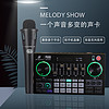 Melody Show 美音秀秀P600手机直播声卡套装混响美音电音调音台