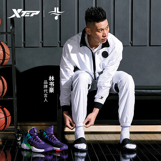 战獒林书豪同款特步篮球鞋男2020夏季新款运动鞋高帮战靴实战球鞋