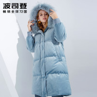 波司登 BOSIDENG 波司登 B80141552DSS 丝绒毛领羽绒服