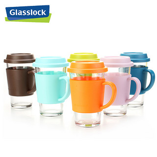 Glasslock 三光云彩 RC107 钢化玻璃杯 380ml 深蓝