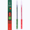 kinbor 2支装彩色中性笔 签字笔 纤维笔水性笔 夕染DTD10012