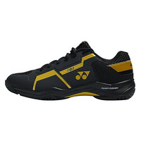 尤尼克斯YONEX羽毛球鞋耐磨防滑运动鞋舒适比赛训练专业羽鞋SHB-610CR-184黑/金38码