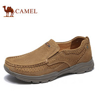 骆驼（CAMEL） 时尚舒适轻盈透气休闲鞋男 A012307180 驼色 43