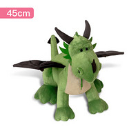 德国NIC趴姿绿恐龙公仔恐龙玩具儿童玩具自营男孩毛绒玩具恐龙玩偶可爱飞龙玩偶男礼物45cm 36018